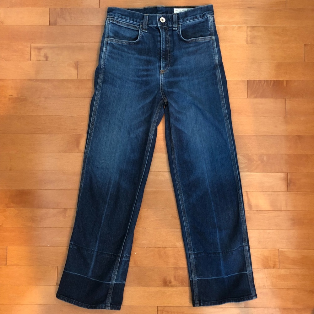 RAG & BONE High waisted cropped jeans!